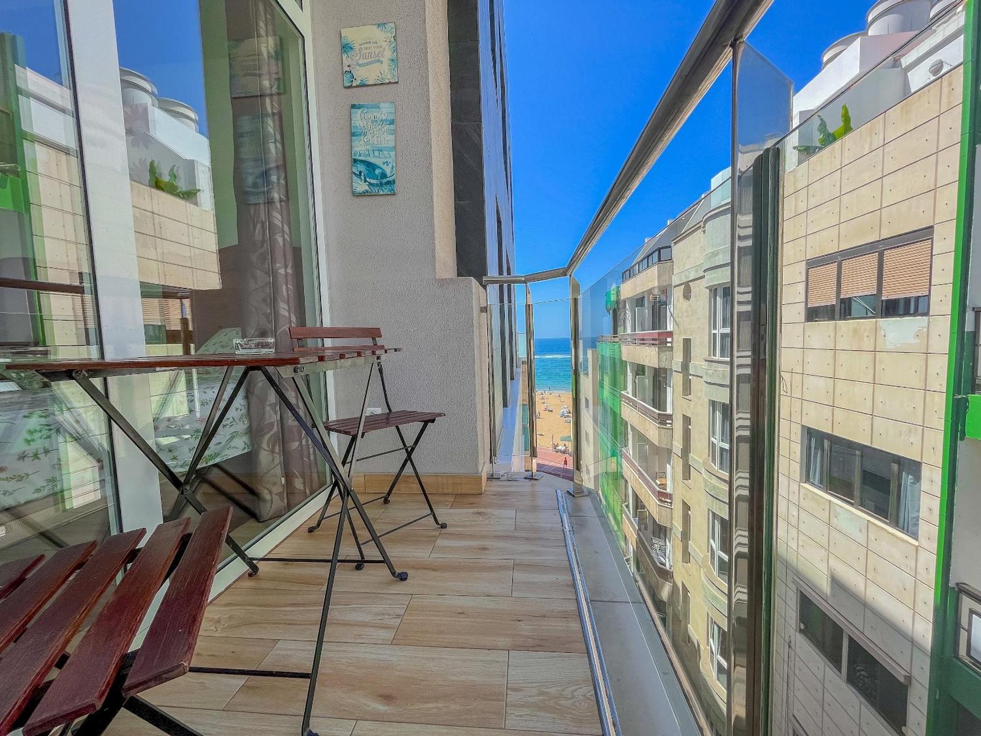 501 Apartamento Nuevo Con Vista Mar Лас-Пальмас-де-Гран-Канария Экстерьер фото